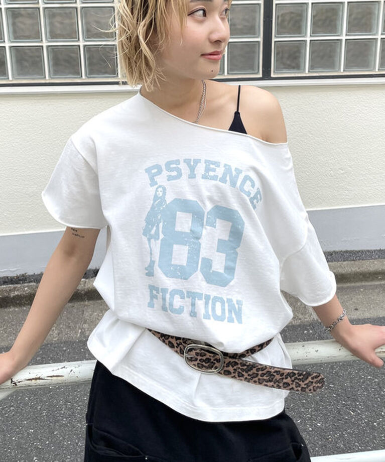  「【新色ドット柄登場】(一部予約)エリオットオフショルTEE」|Tシャツ・カットソー|
