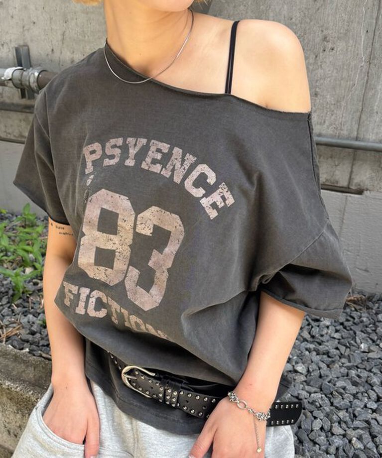  「【新色ドット柄登場】(一部予約)エリオットオフショルTEE」|Tシャツ・カットソー|