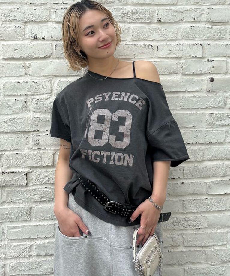  「【新色ドット柄登場】(一部予約)エリオットオフショルTEE」|Tシャツ・カットソー|