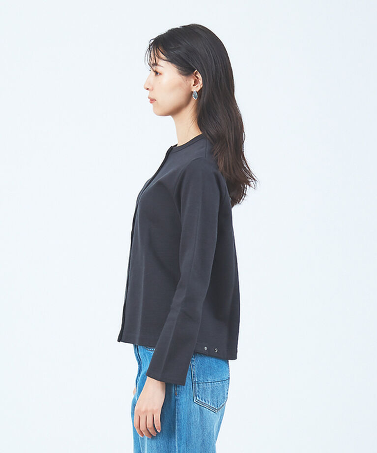 collex「シルケット裏毛カーディガン」|カーディガン|