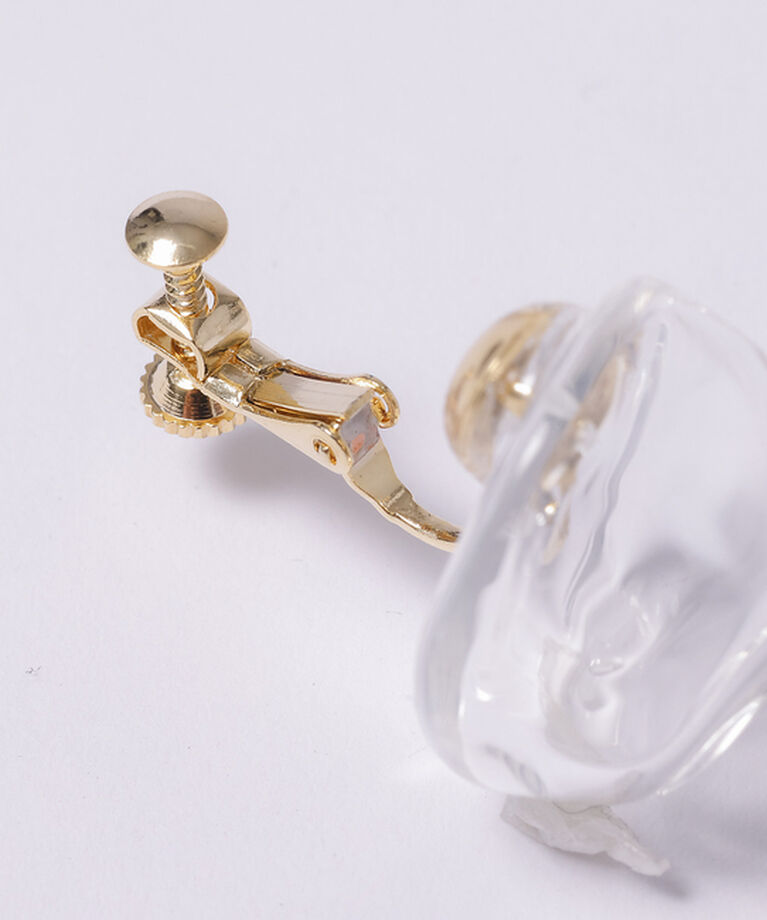 collex「【別注】【HARIO Lampwork Factory】イヤリングサンストーン」|ピアス|