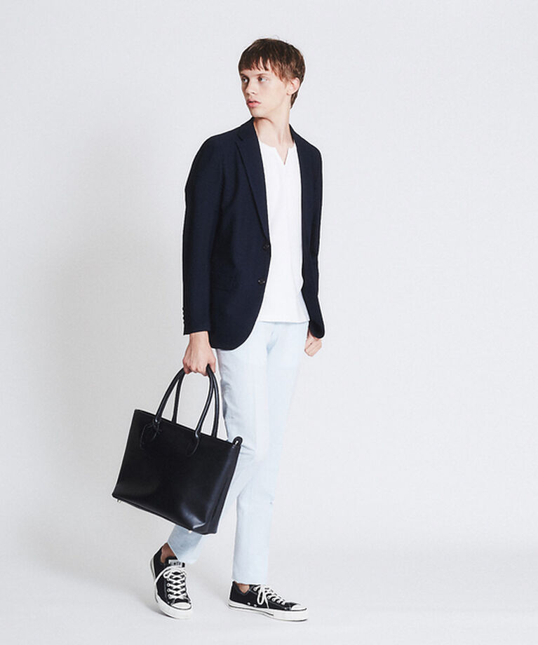ABAHOUSE「【WEB別注】本革 レザー トート バッグ」|トートバッグ|
