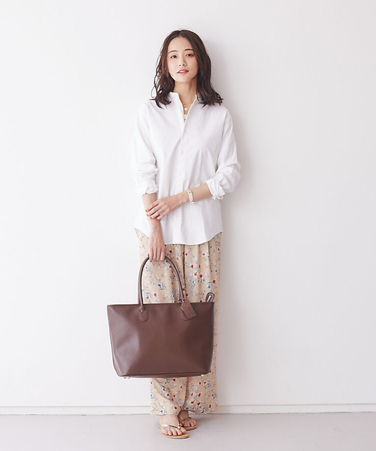 ABAHOUSE「【WEB別注】本革 レザー トート バッグ」|トートバッグ|