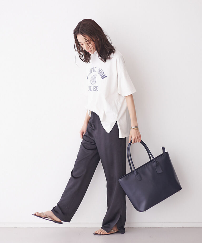 ABAHOUSE「【WEB別注】本革 レザー トート バッグ」|トートバッグ|