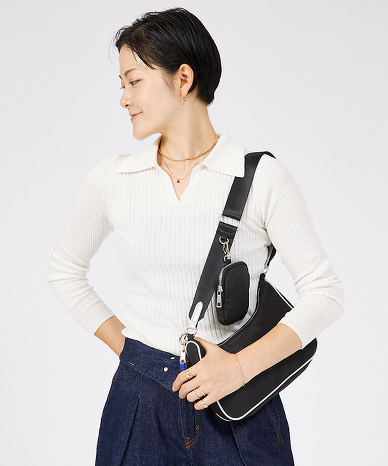 ABAHOUSE「【cheek/ チーク】square sholder/スクエア ショルダーバッグ」|ショルダー・メッセンジャー|