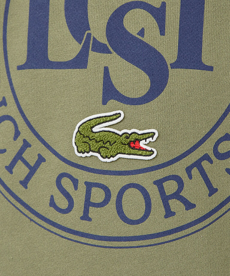 ABAHOUSE「【LACOSTE / ラコステ】サークルグラフィック クルーネックスウェット」|スウェット・ジャージ|