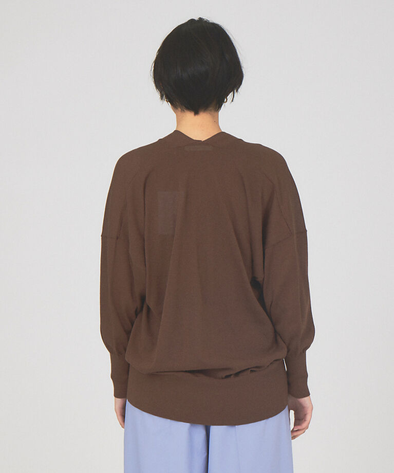 Rouge vif「Vネックオーバーガーディガン」|カーディガン|