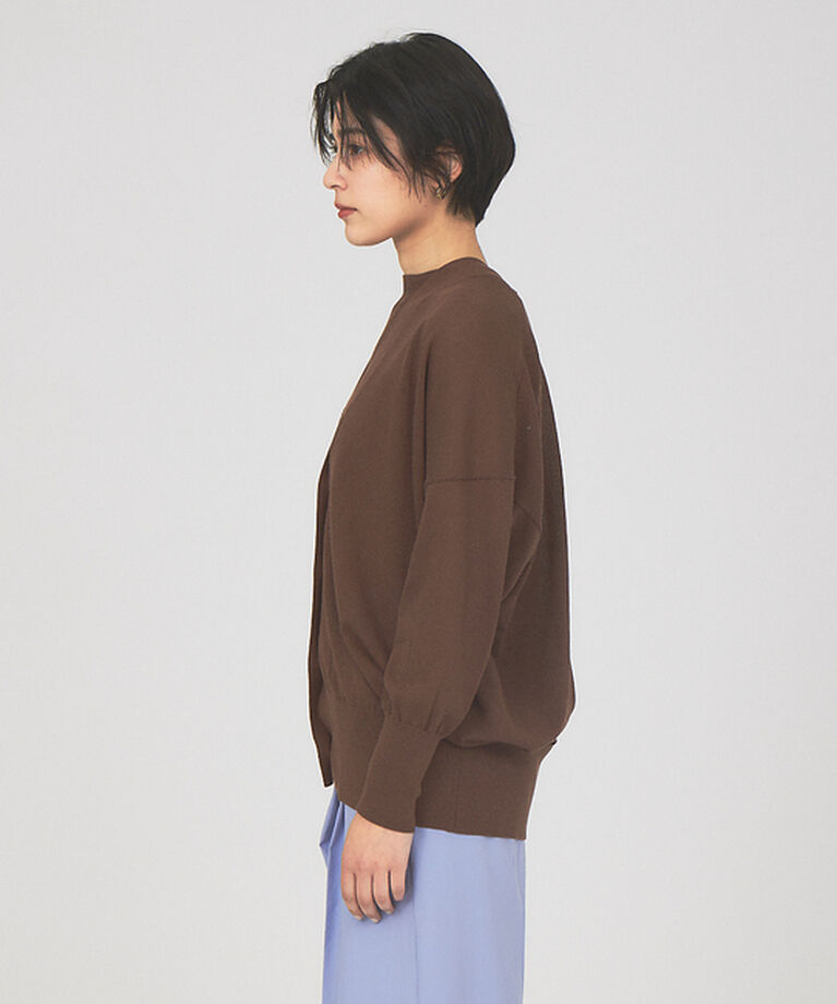 Rouge vif「Vネックオーバーガーディガン」|カーディガン|