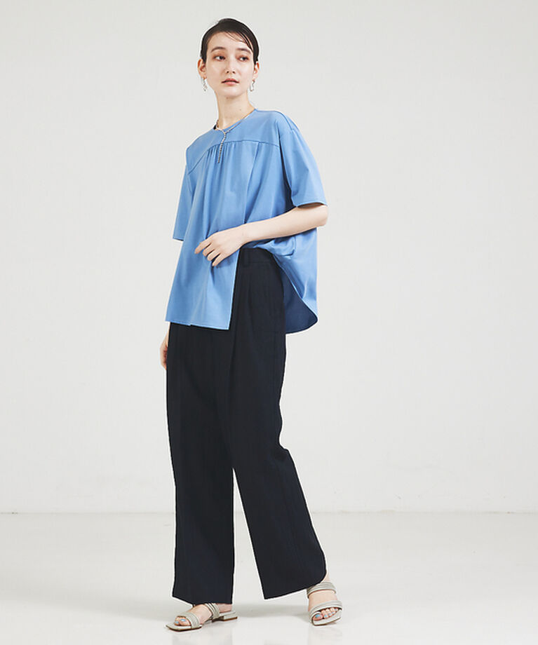 qualite「【セットアップ対応】ランダムヘリンボーンリネンパンツ」|その他|