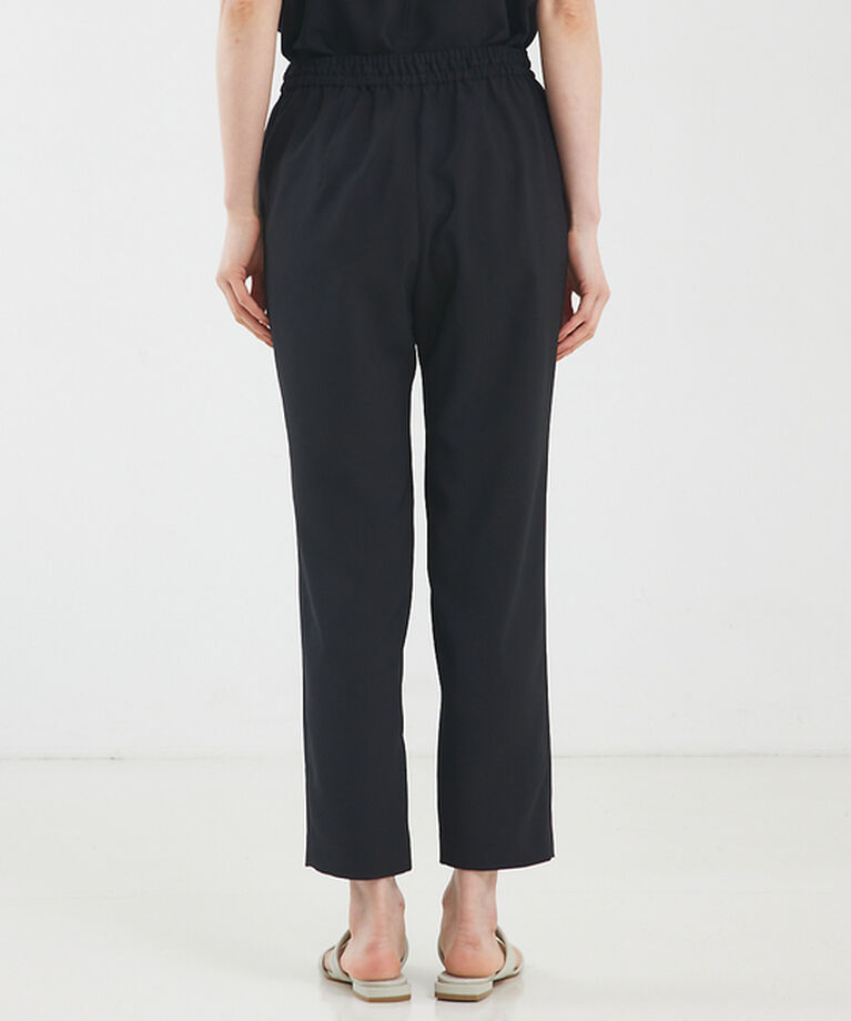 qualite「【セットアップ対応】バックサテンジョーゼットパンツ」|その他|