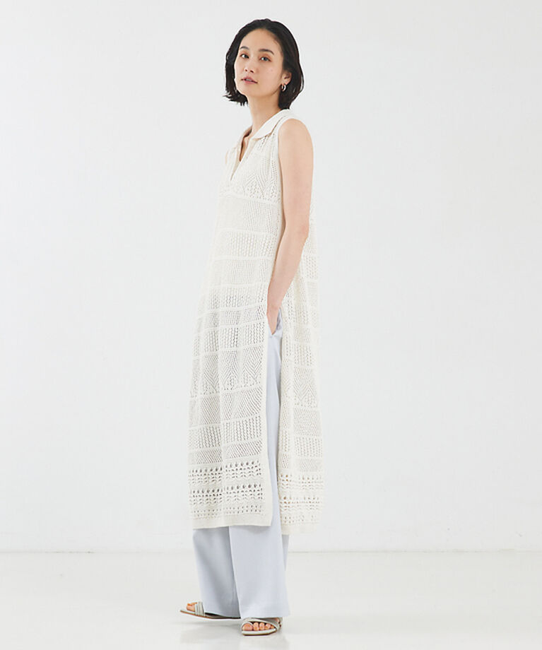 qualite「【セットアップ対応】リネンライクワイドパンツ」|その他|