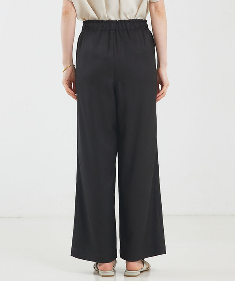qualite「【セットアップ対応】リネンライクワイドパンツ」|その他|
