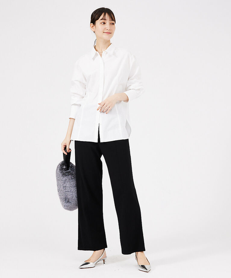 qualite「センタープレスニットパンツ」|その他|