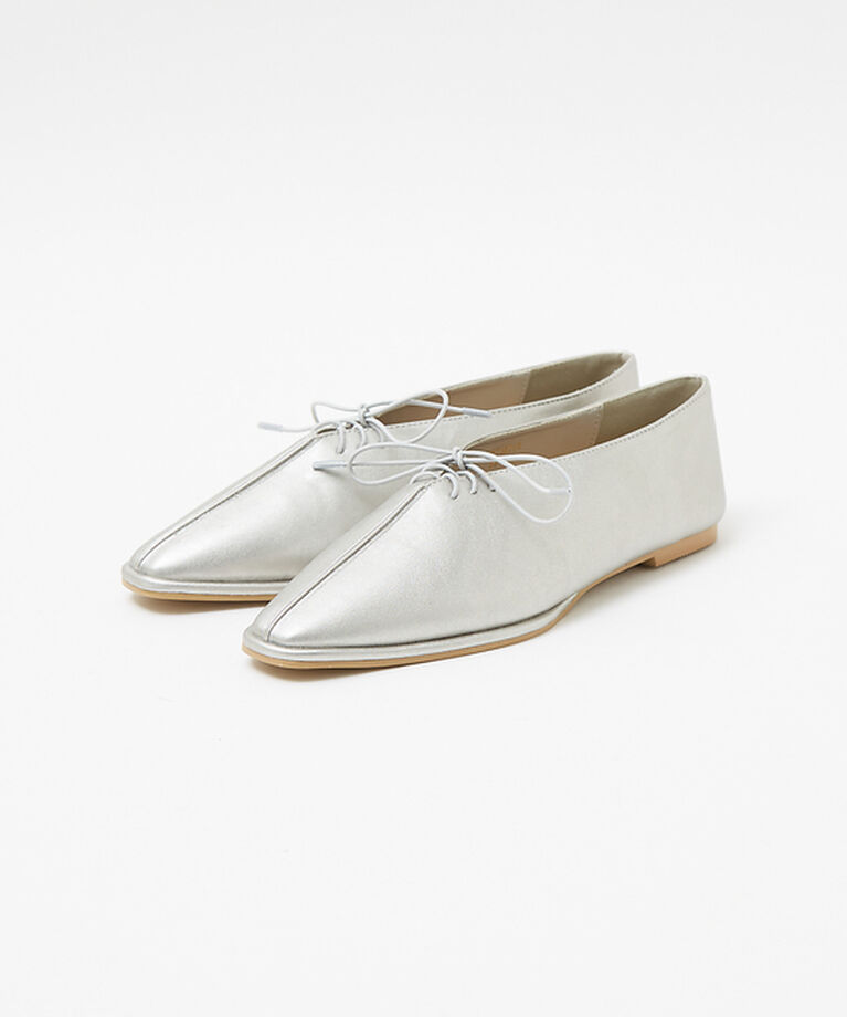 AU BANNISTER「【販売店舗限定】レースアップシューズ」|その他|シルバー