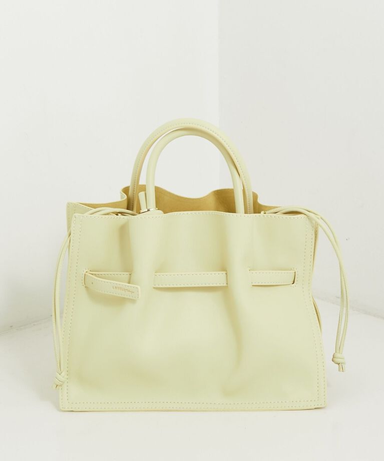 LOWELL things「Swell/2WAYギャザーオープントートBAG mini」|ショルダー・メッセンジャー|イエロー