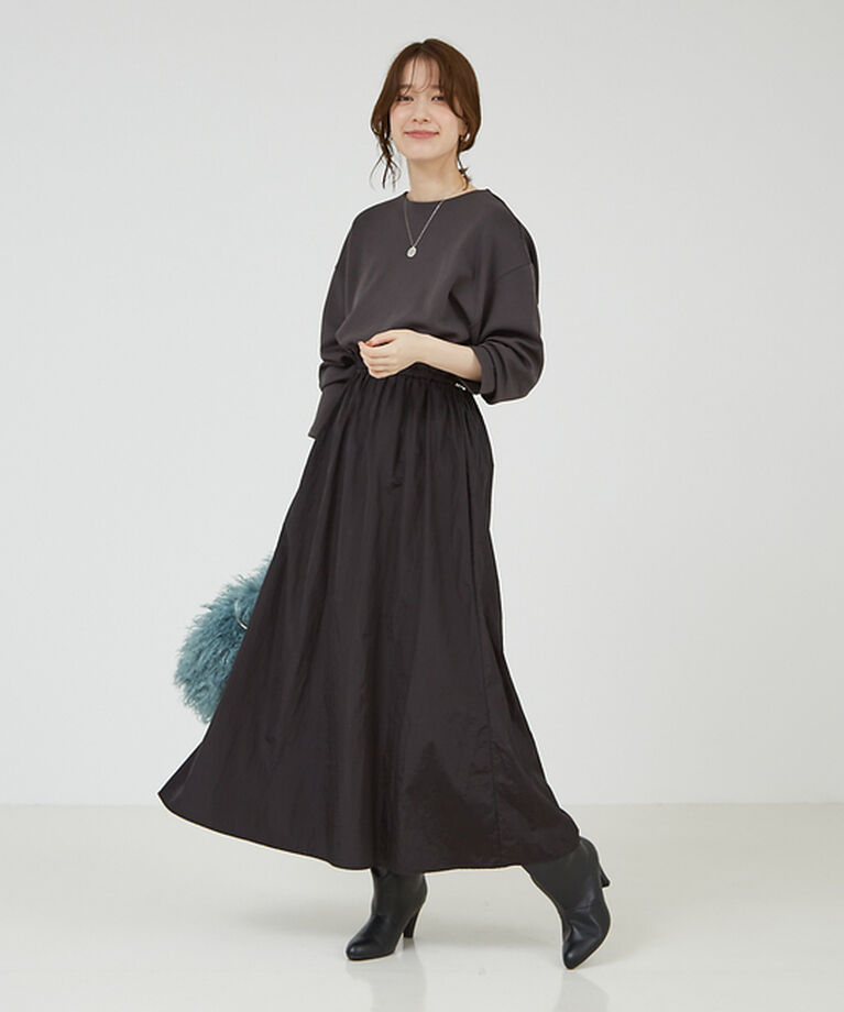 abahouse mavie「【大人のいちまんワンピ】カットコンビドロストワンピース」|ワンピース|