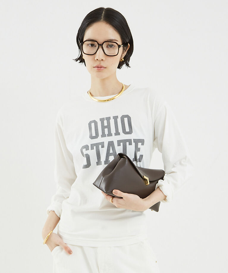 The Store by C' 「【REMI RELIEF】【別注】OHIO STATEロゴカットソー」|Tシャツ・カットソー|ホワイト