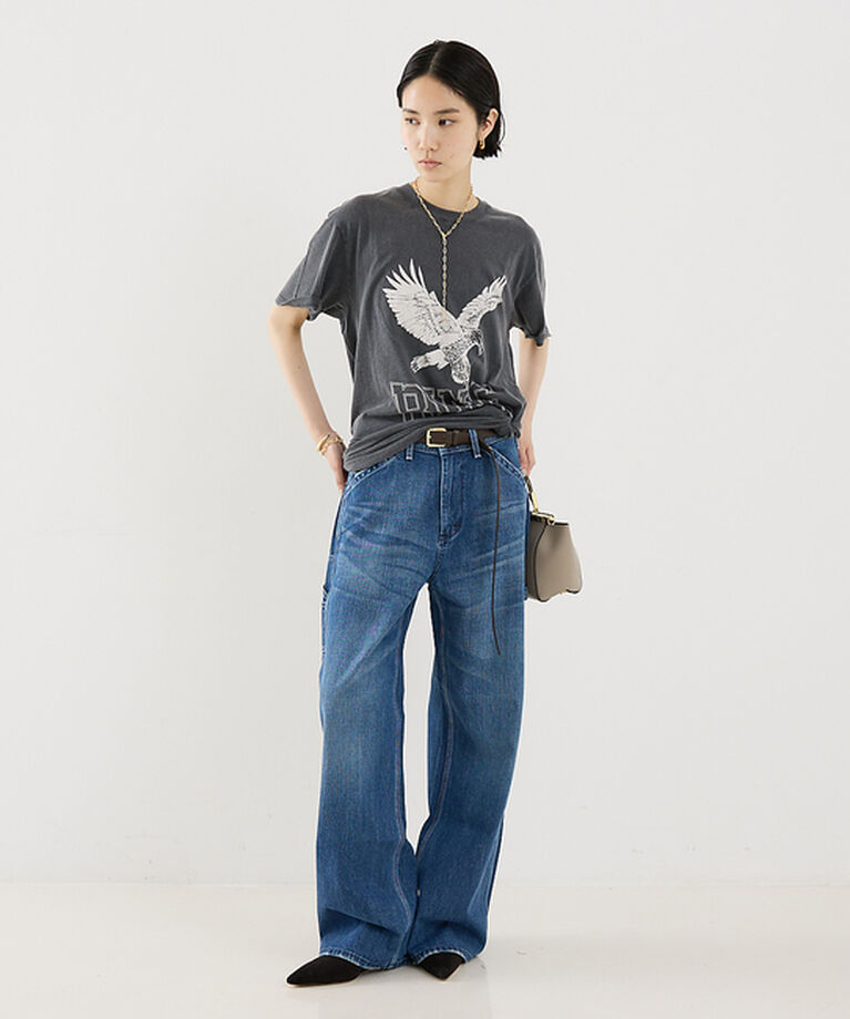 The Store by C' 「【ANINE BING】EAGLE Tシャツ」|Tシャツ・カットソー|