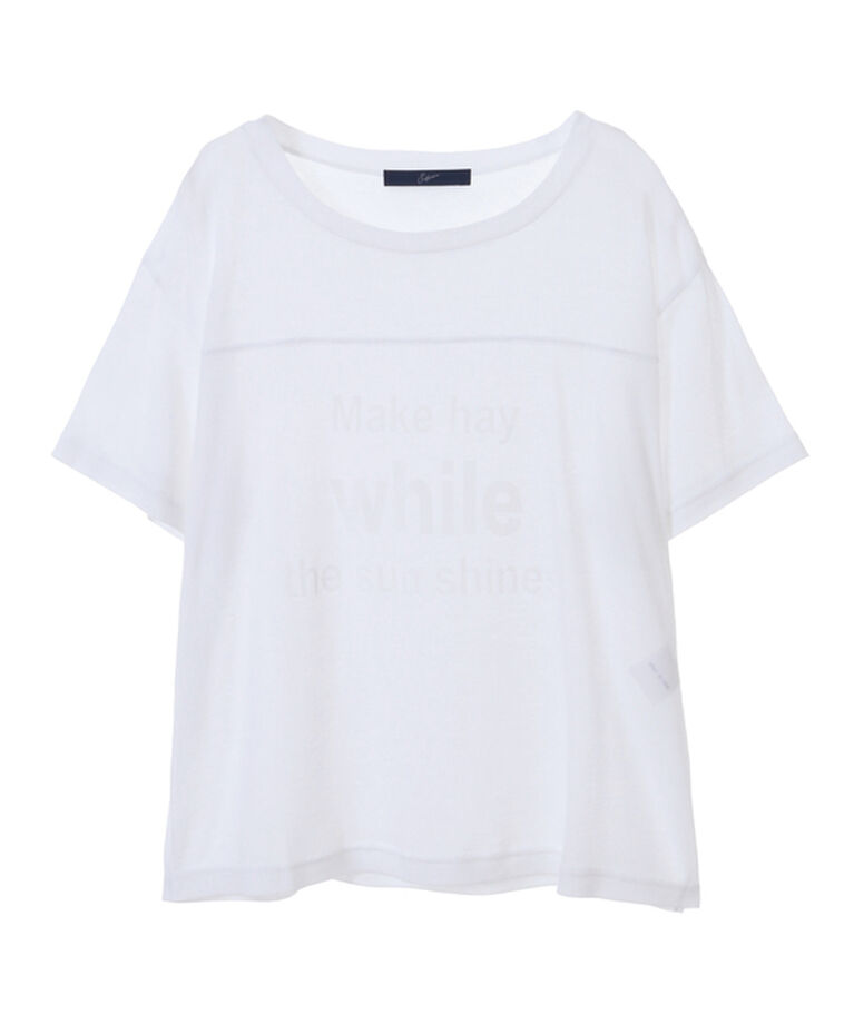 Soffitto「シアープリントTシャツ」|Tシャツ・カットソー|