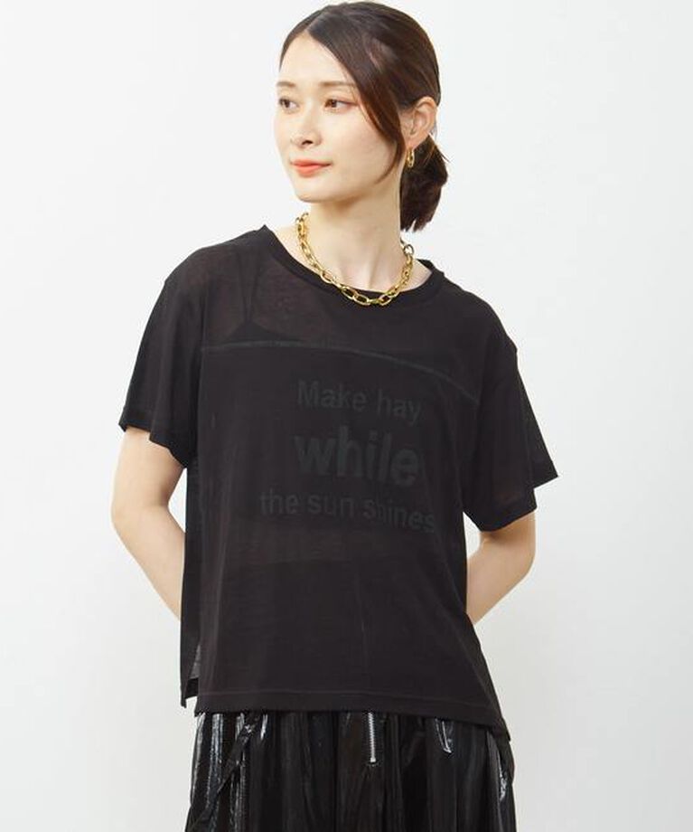 Soffitto「シアープリントTシャツ」|Tシャツ・カットソー|