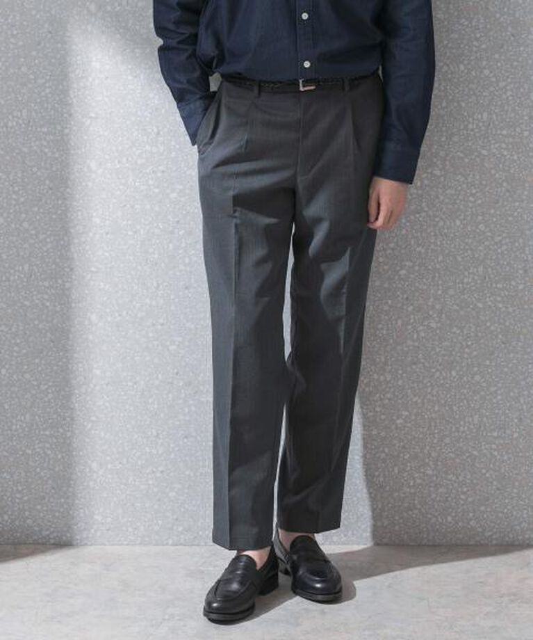 URBAN RESEARCH DOORS「DOORS 『洗濯可/防シワ』LIFE STYLE TAILOR　クリアツイルウォッシャブルパンツ」|スラックス|
