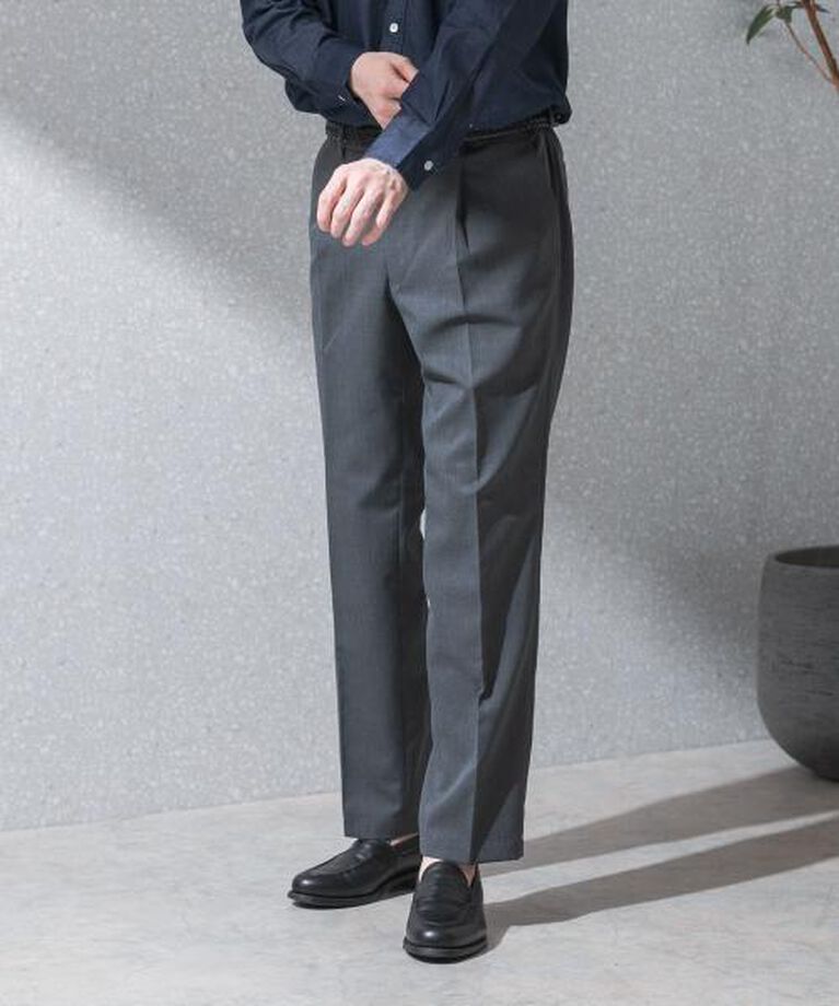 URBAN RESEARCH DOORS「DOORS 『洗濯可/防シワ』LIFE STYLE TAILOR　クリアツイルウォッシャブルパンツ」|スラックス|
