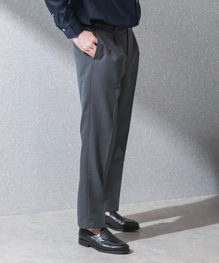 URBAN RESEARCH DOORS「DOORS 『洗濯可/防シワ』LIFE STYLE TAILOR　クリアツイルウォッシャブルパンツ」|スラックス|