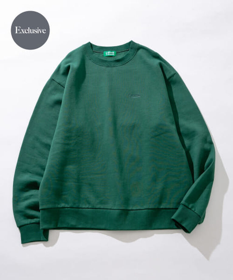 Sonny Label 「Sonny Label 『別注』SOLIFOR×Sonny Label　裏起毛スウェットプルオーバー」|スウェット・ジャージ|グリーン