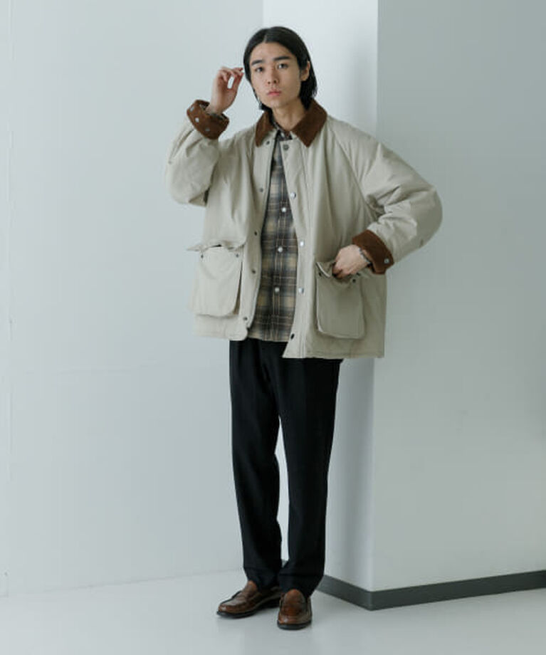 URBAN RESEARCH「UR URBAN RESEARCH iD　COTTON/NYLON TECH JACKET」|ダウン|