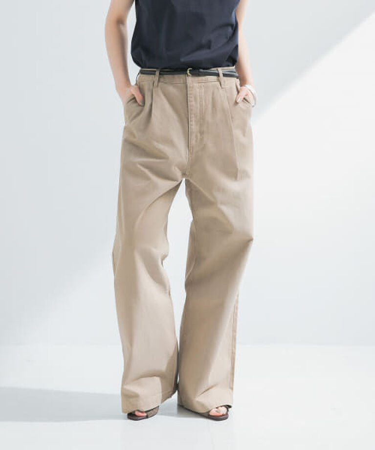 URBAN RESEARCH「UR new basic　タックワイドチノパンツ」|その他|