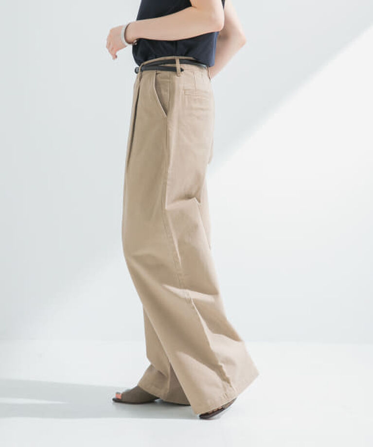 URBAN RESEARCH「UR new basic　タックワイドチノパンツ」|その他|