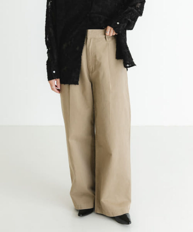URBAN RESEARCH「UR new basic　タックワイドチノパンツ」|その他|