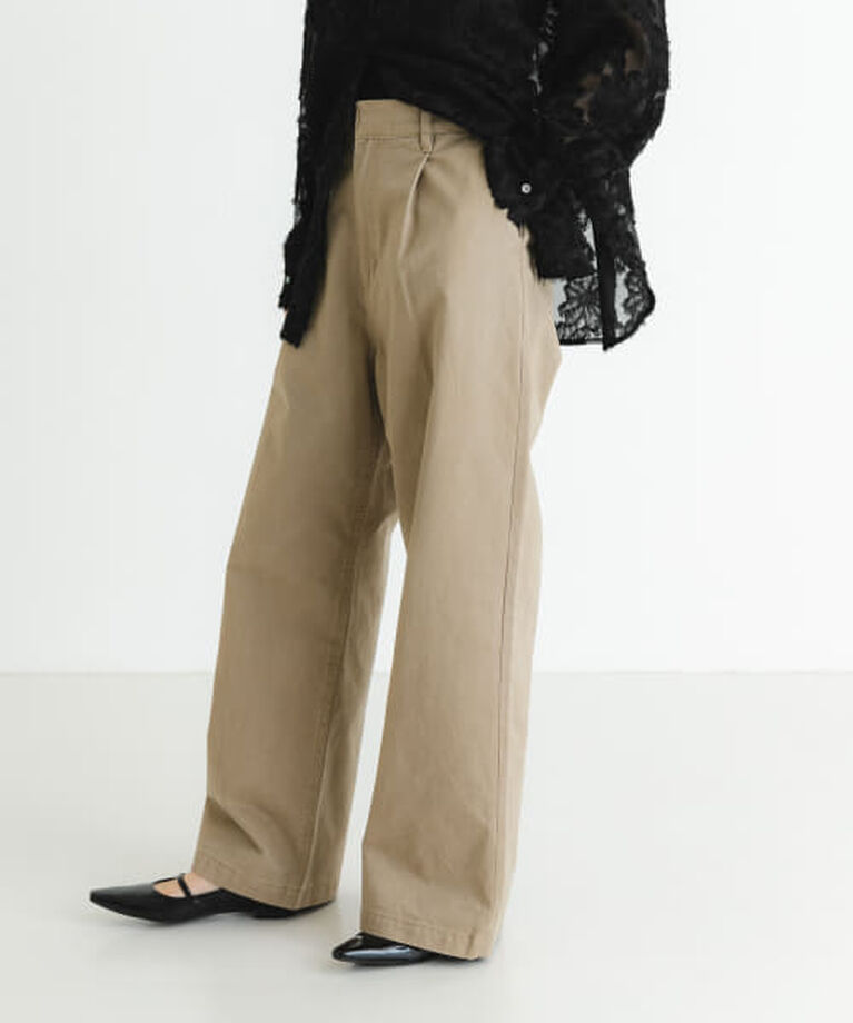 URBAN RESEARCH「UR new basic　タックワイドチノパンツ」|その他|