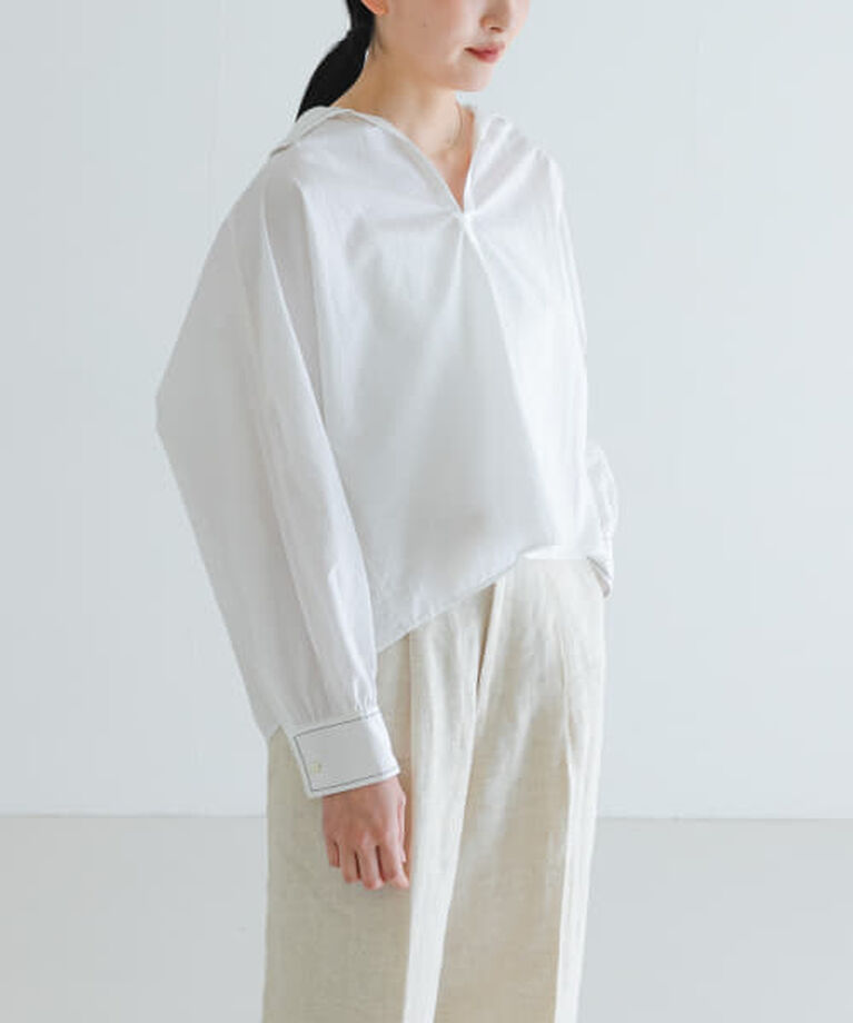 URBAN RESEARCH「UR TICCA　ハーブスキッパーシャツ」|シャツ・ブラウス|WHITE