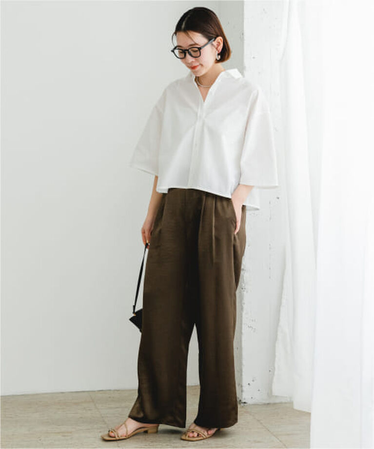 URBAN RESEARCH ROSSO「ROSSO F by ROSSO　サテンイージーパンツ」|その他|