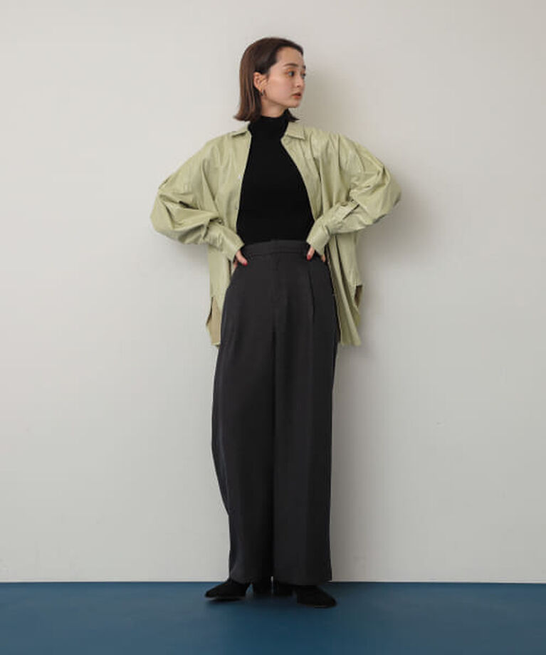 SENSE OF PLACE by URBAN RESEARCH「SENSE OF PLACE ストレッチリブハイネックセーター」|ニット・セーター|