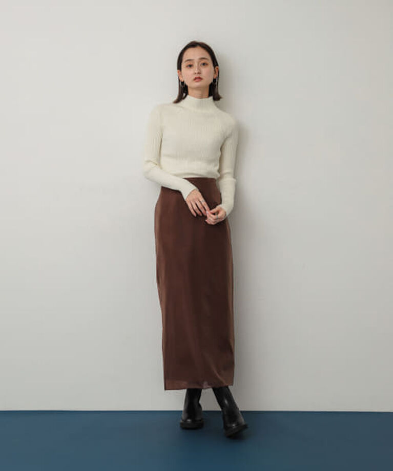 SENSE OF PLACE by URBAN RESEARCH「SENSE OF PLACE ストレッチリブハイネックセーター」|ニット・セーター|