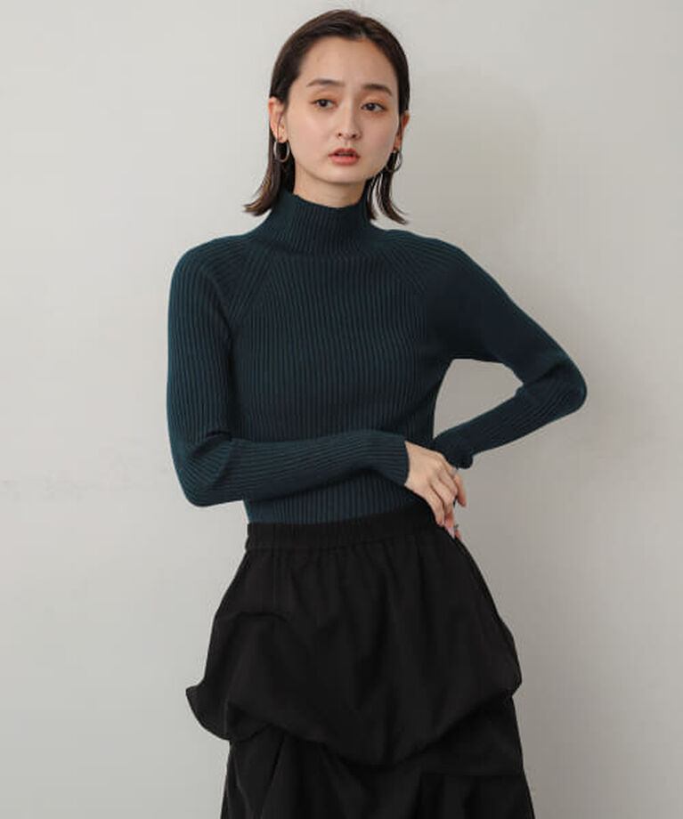 SENSE OF PLACE by URBAN RESEARCH「SENSE OF PLACE ストレッチリブハイネックセーター」|ニット・セーター|
