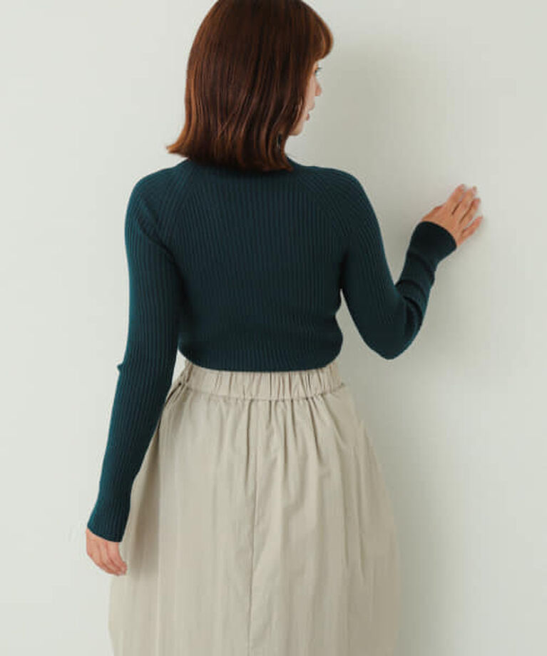 SENSE OF PLACE by URBAN RESEARCH「SENSE OF PLACE ストレッチリブハイネックセーター」|ニット・セーター|