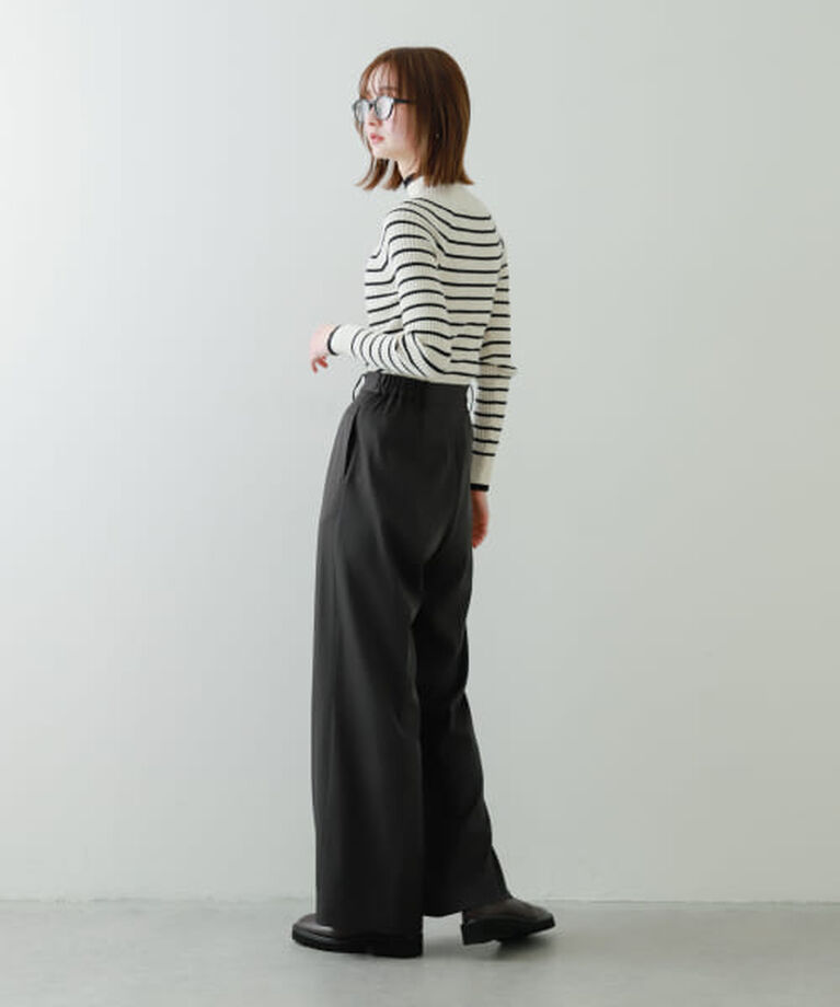 SENSE OF PLACE by URBAN RESEARCH「SENSE OF PLACE ストレッチリブハイネックセーター」|ニット・セーター|