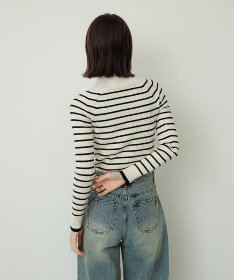 SENSE OF PLACE by URBAN RESEARCH「SENSE OF PLACE ストレッチリブハイネックセーター」|ニット・セーター|