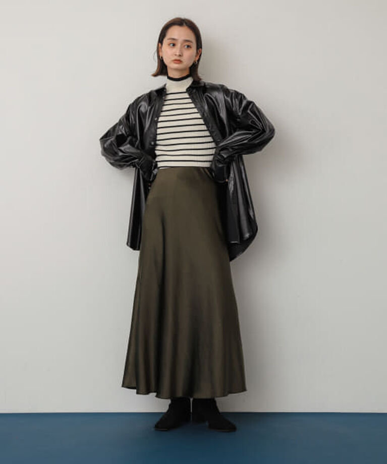 SENSE OF PLACE by URBAN RESEARCH「SENSE OF PLACE ストレッチリブハイネックセーター」|ニット・セーター|