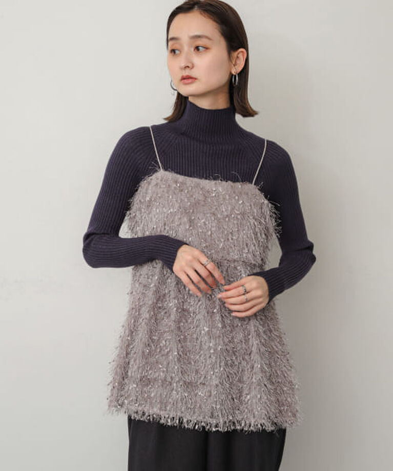 SENSE OF PLACE by URBAN RESEARCH「SENSE OF PLACE ストレッチリブハイネックセーター」|ニット・セーター|