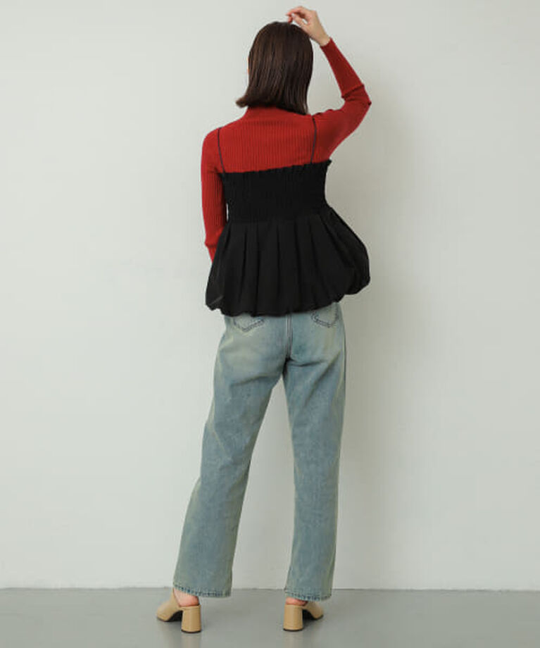 SENSE OF PLACE by URBAN RESEARCH「SENSE OF PLACE ストレッチリブハイネックセーター」|ニット・セーター|