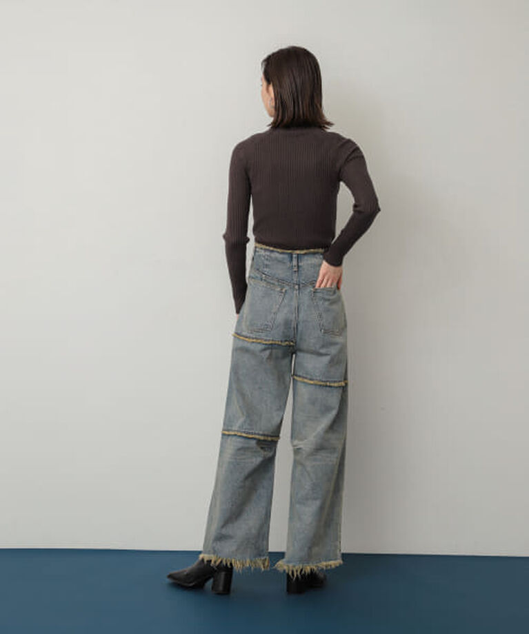 SENSE OF PLACE by URBAN RESEARCH「SENSE OF PLACE ストレッチリブハイネックセーター」|ニット・セーター|