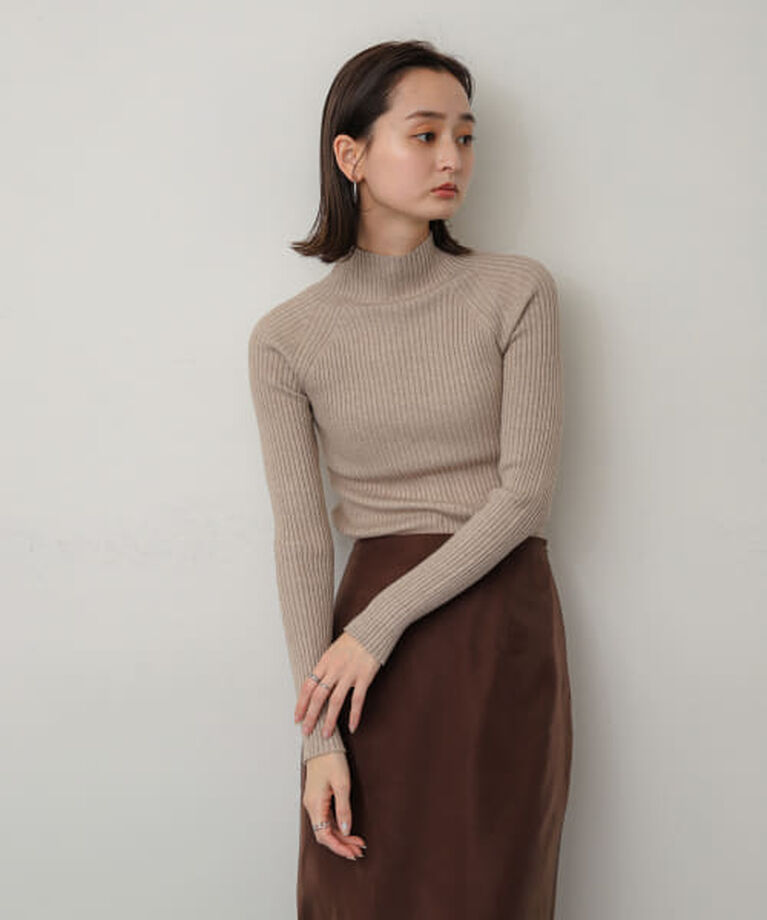 SENSE OF PLACE by URBAN RESEARCH「SENSE OF PLACE ストレッチリブハイネックセーター」|ニット・セーター|