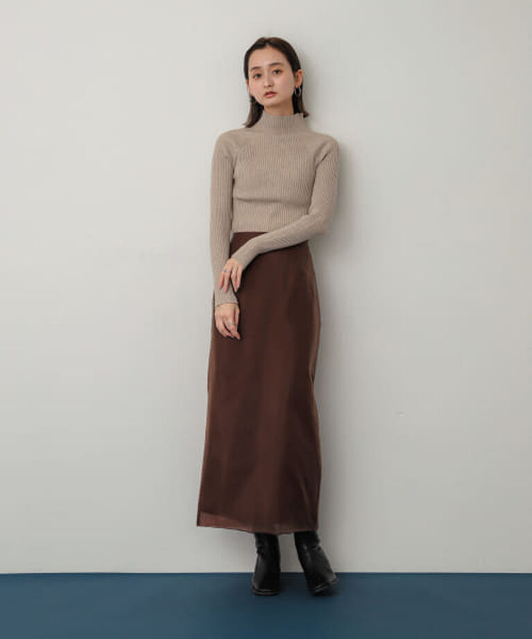 SENSE OF PLACE by URBAN RESEARCH「SENSE OF PLACE ストレッチリブハイネックセーター」|ニット・セーター|