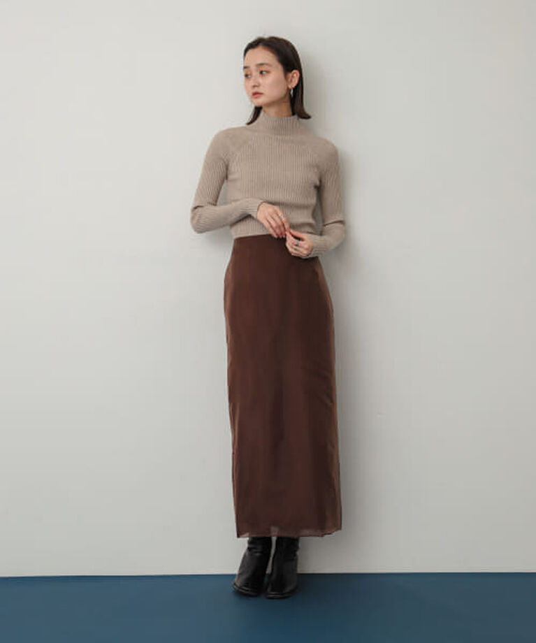 SENSE OF PLACE by URBAN RESEARCH「SENSE OF PLACE ストレッチリブハイネックセーター」|ニット・セーター|