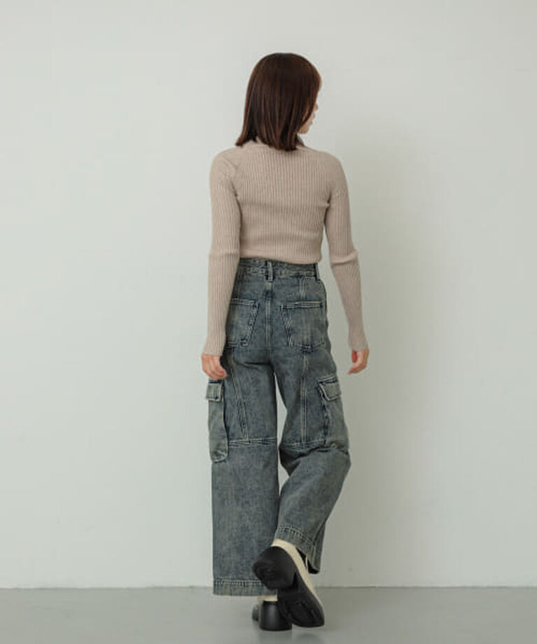 SENSE OF PLACE by URBAN RESEARCH「SENSE OF PLACE ストレッチリブハイネックセーター」|ニット・セーター|
