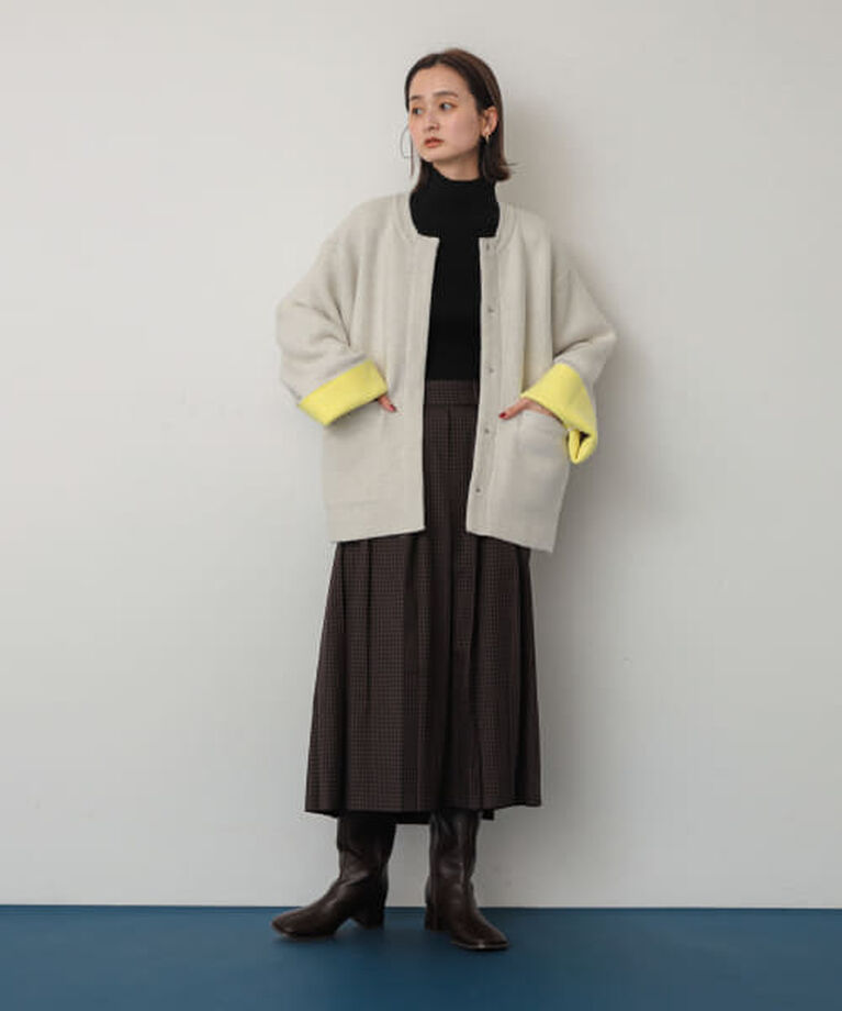 SENSE OF PLACE by URBAN RESEARCH「SENSE OF PLACE ストレッチリブハイネックセーター」|ニット・セーター|